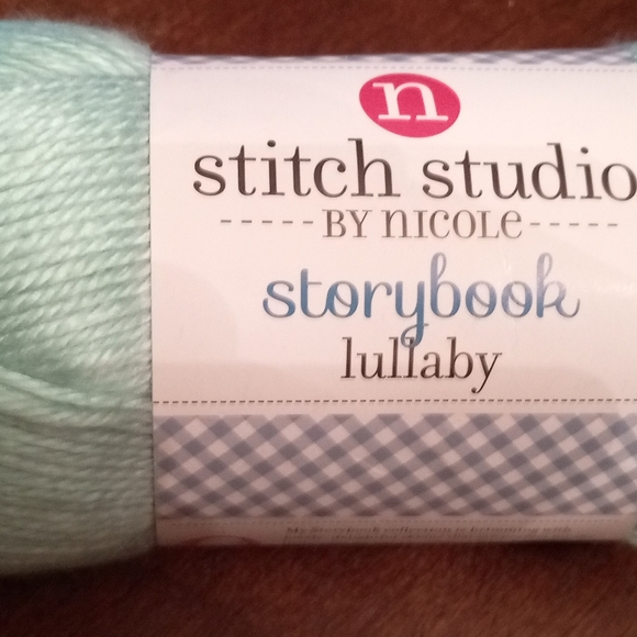 6 Skeins - Storybook Lullaby Yarn in Mint, Stitch Studio by Nicole - Picture 4 of 9